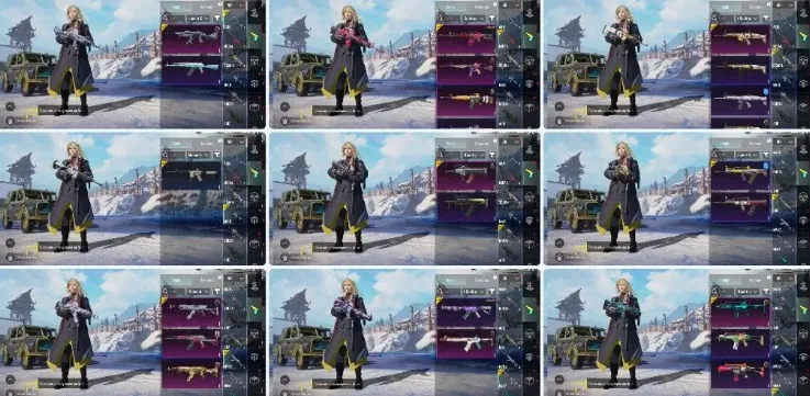 PGM550 MK14 Gilded Lvl 4, Vampir Mythic Set, Conqueror S20/S21, Max RP Collection (G)